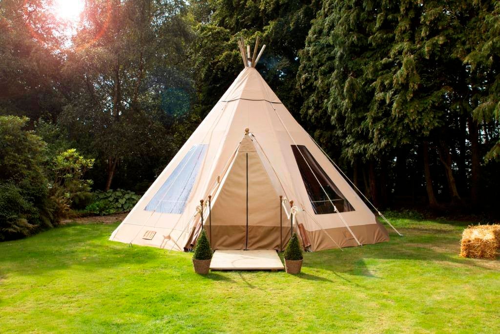 6.5m Baby tipi with porch