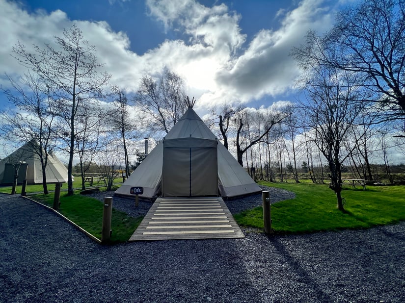 Greenwood Family Park Glamping Tipi