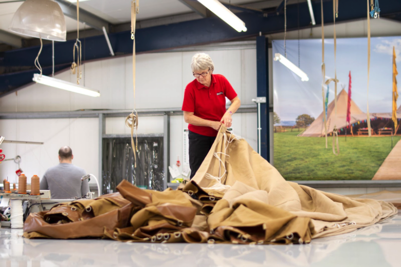 Tipis made in Britain