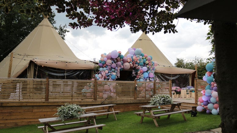 Rylands Farmhouse Tipi