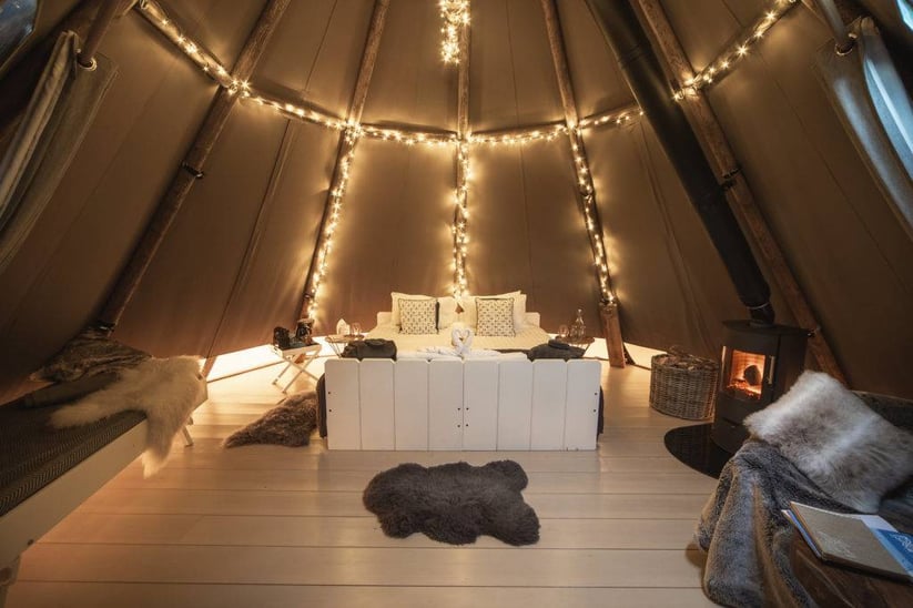 Secret Cloud Glamping - Hygge tipi