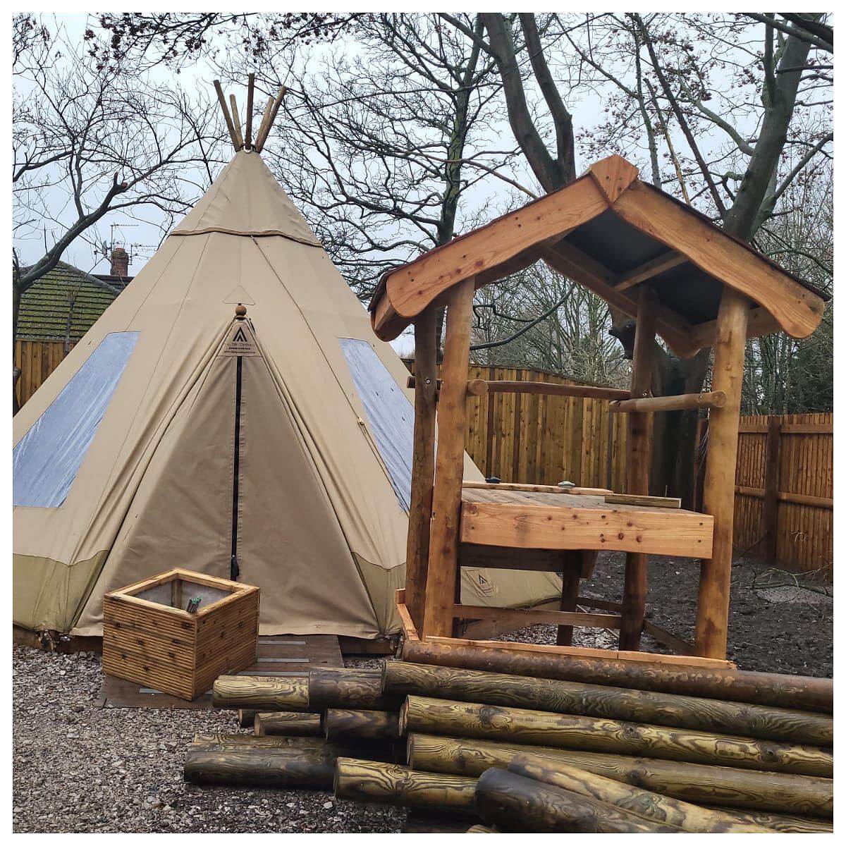 Back To The Garden Utilise The Tipi Company For Wellness and Meditation Spaces