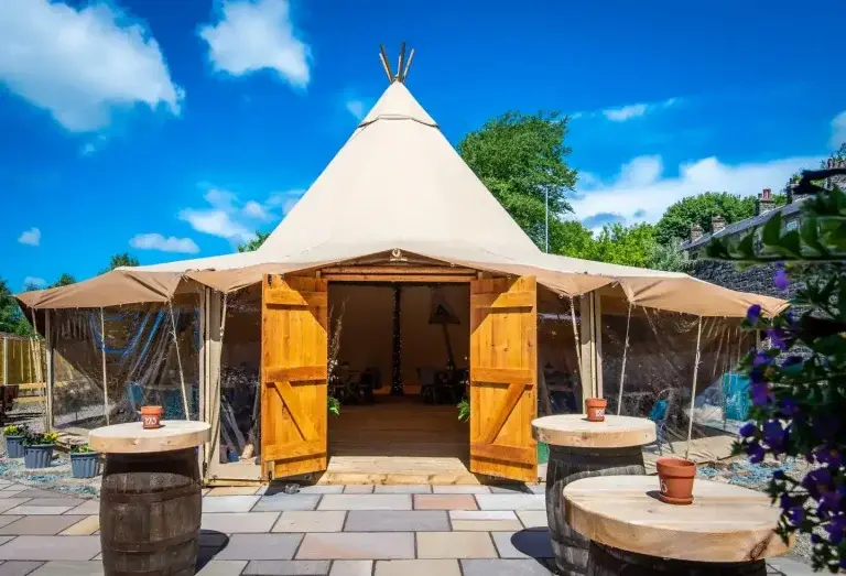 Introducing…. Our Big Hat Tipi