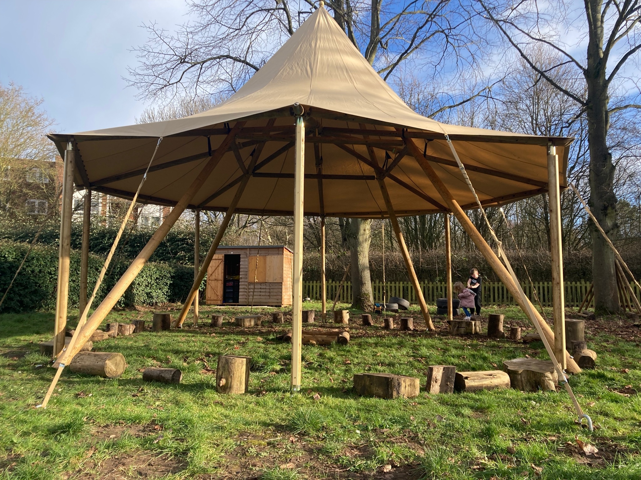 Discover the Benefits of Outdoor Learning with a Tipi